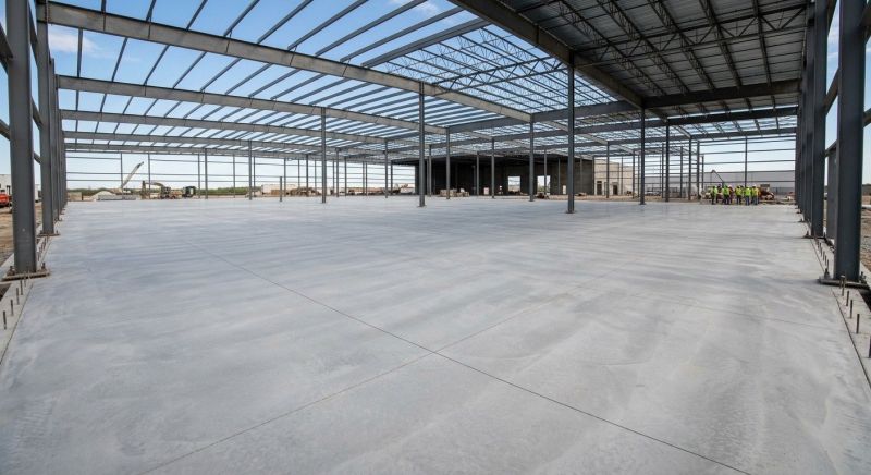 Commercial Slab Installation in Grand Rapids, MI